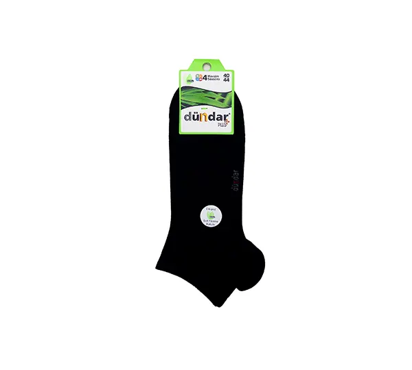 Dündar 4 Mevsim Erkek Bambu Patik Çorap 4605 (12 Çift)
