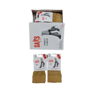 Saks Fit 15 Soket Çorap 10062 (12 Çift)